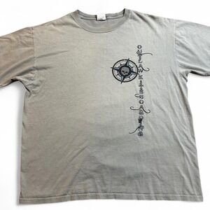 Vintage Y2K outlaw kiteboarding‎ punk grunge tshirt size XL